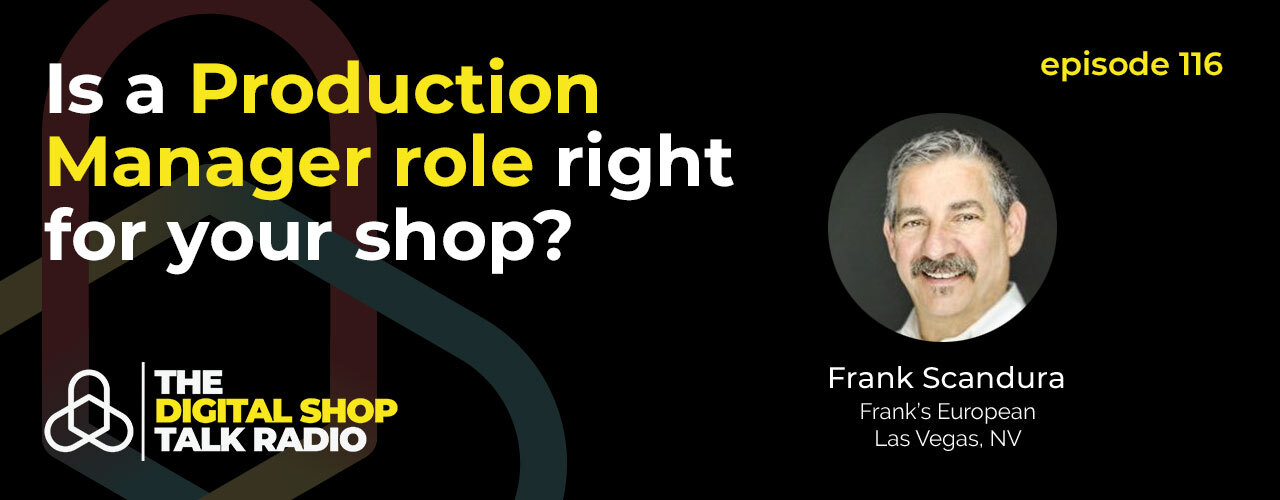 product manager Promotional Graphic Digital Shop Talk Radio Episode 116.