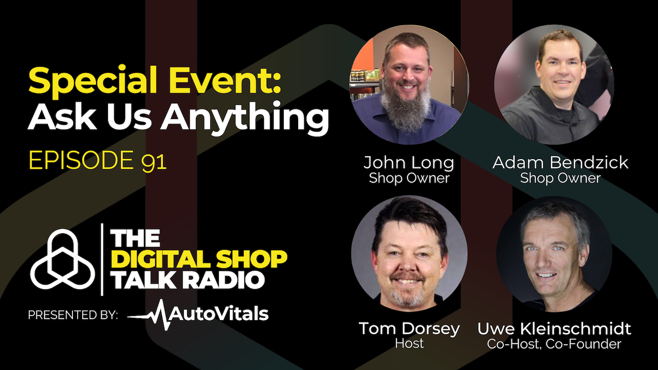 DSTR Ep 91 Promotional Graphic Digital Shop Talk Radio Episode 91.