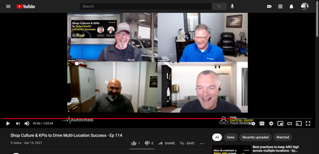 Link to 47 minute timestamp.