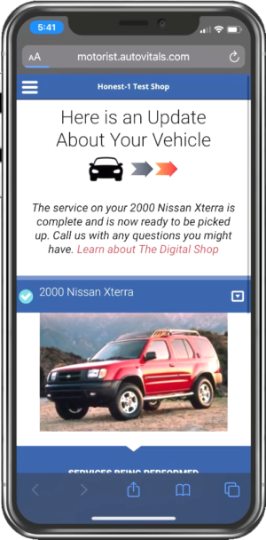 pickup notification-white Next Appointment Reminders.